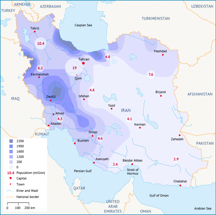 water challenges in Iran