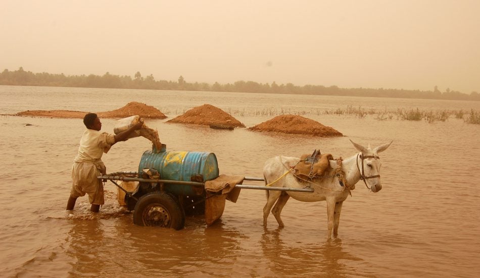 Nile River - water quality in Sudan