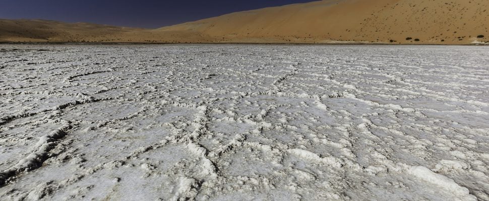 UAE- Liwa Desert water quality in UAE