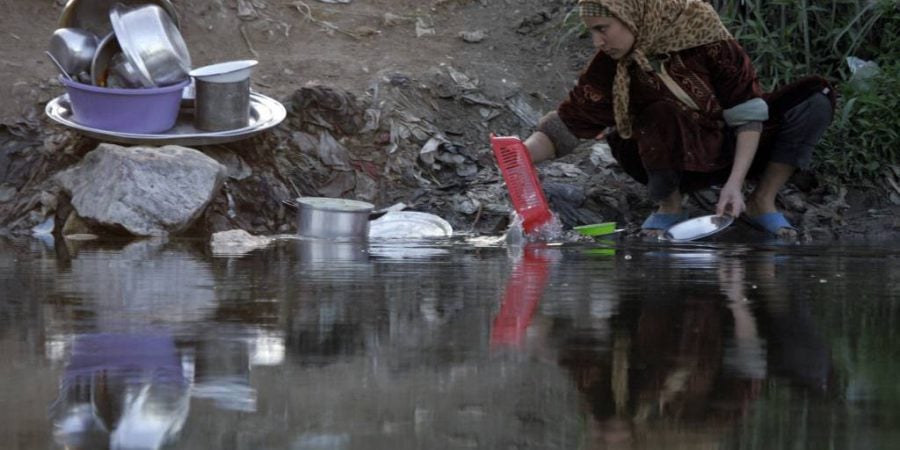 Nile delta pollution