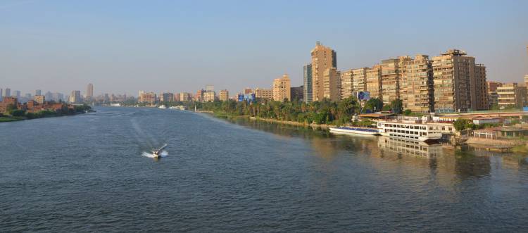 The Nile River in Egypt