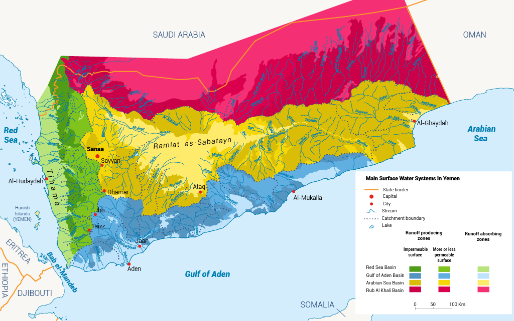 Groundwater yemen water resources in Yemen