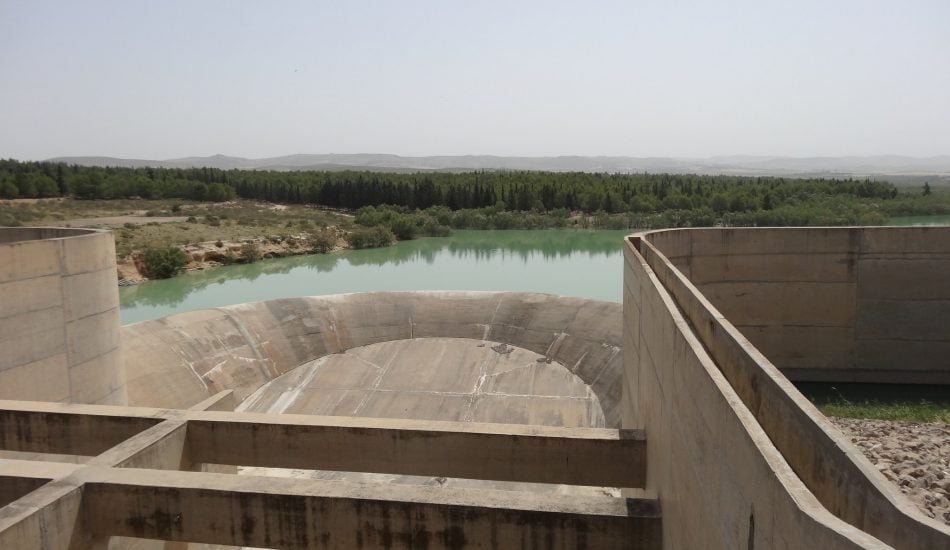 Siliana dam, Tunisia