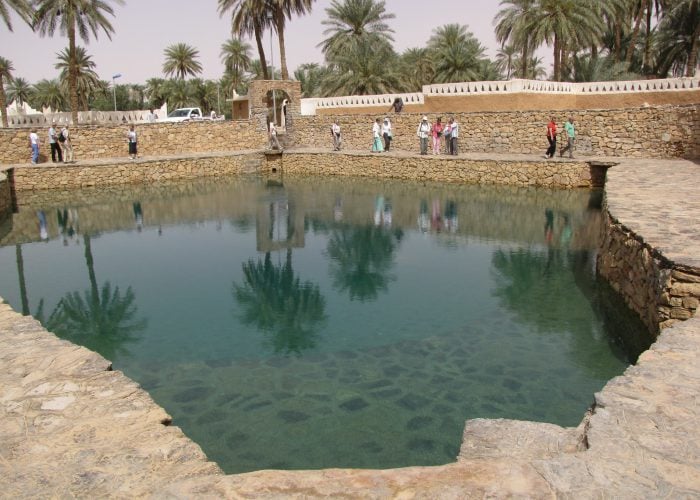 Ghadames water resources in Libya