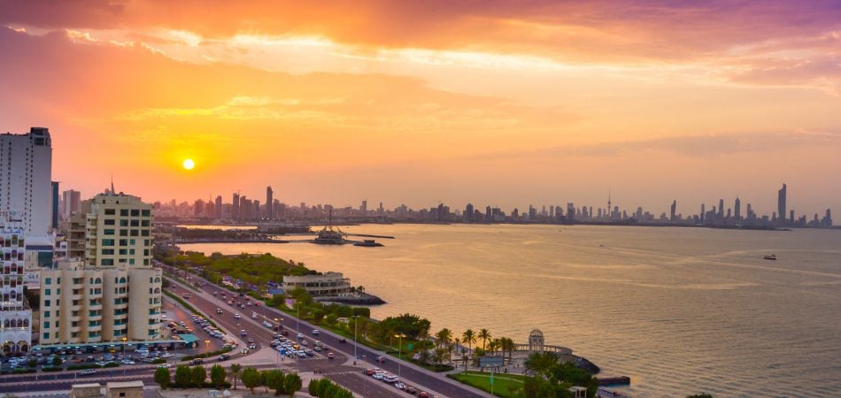 sunset kuwait - water in Kuwait