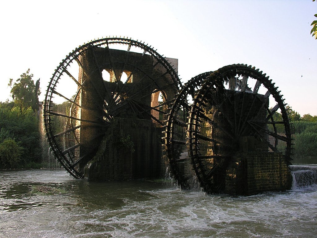 Noria at Hamah, Syria - Traditional Water Systems in the MENA