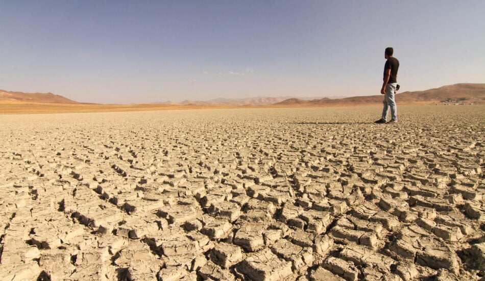 Lake Akgol Turkey - Summer of Drought