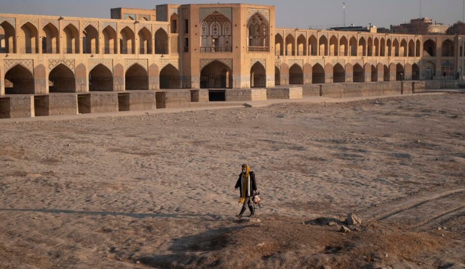 Zayandehroud river Iran - Summer of Drought