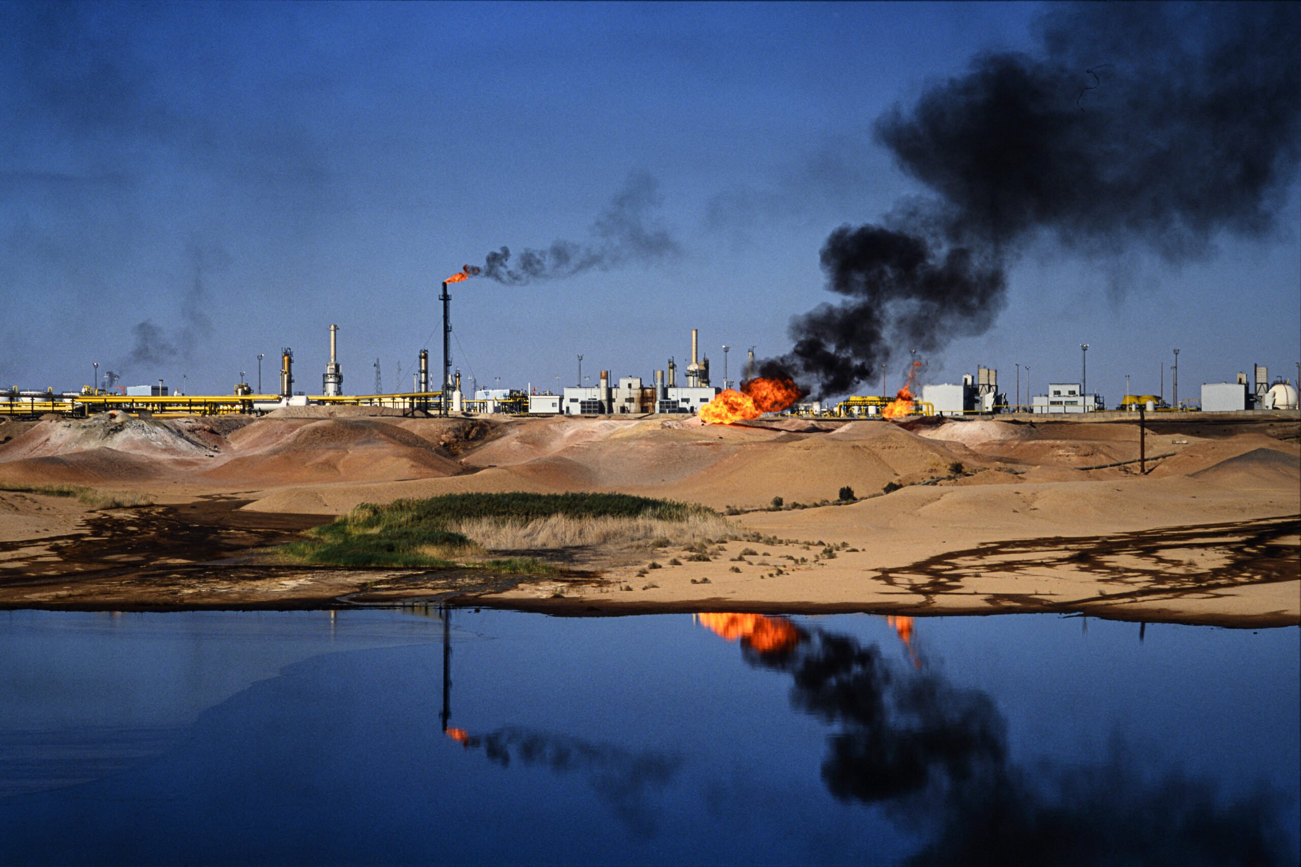 Oil and gas plant in Algeria