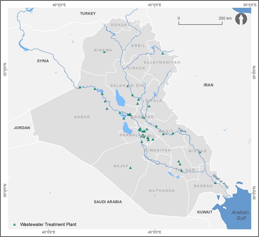 محطات معالجة مياه الصرف الصحي في العراق