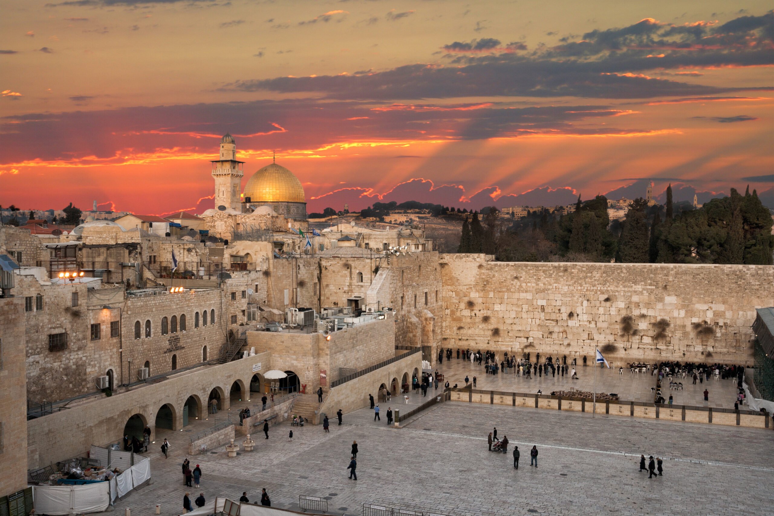 The Western Wall in Jerusalem - Israel