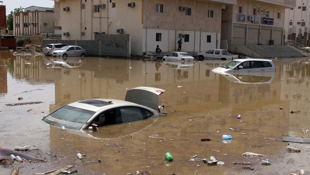 الفيضانات في مكة